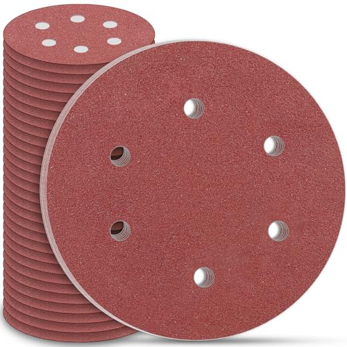 STEBRUAM Schleifpapier 225mm Klett, 30 Stück 225mm Schleifscheiben Körnung P100 für Trockenbauschleifer Schleifgiraffe Langhalsschleifer Schleifen Giraffe STEBRUAM Schleifpapier 225mm Klett, 30 Stück 225mm Schleifscheiben Körnung P100 für Trockenbauschleifer Schleifgiraffe Langhalsschleifer Schleifen Giraffe von STEBRUAM