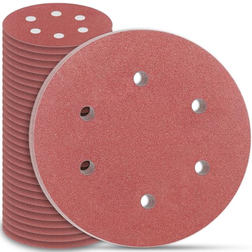 STEBRUAM Schleifpapier 225mm Klett, 30 Stück 225mm Schleifscheiben Körnung P120 für Trockenbauschleifer Schleifgiraffe Langhalsschleifer Schleifen Giraffe STEBRUAM Schleifpapier 225mm Klett, 30 Stück 225mm Schleifscheiben Körnung P120 für Trockenbauschleifer Schleifgiraffe Langhalsschleifer Schleifen Giraffe von STEBRUAM