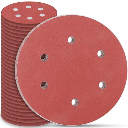 STEBRUAM Schleifpapier 225mm Klett, 30 Stück 225mm Schleifscheiben Körnung P180 für Trockenbauschleifer Schleifgiraffe Langhalsschleifer Schleifen Giraffe STEBRUAM Schleifpapier 225mm Klett, 30 Stück 225mm Schleifscheiben Körnung P180 für Trockenbauschleifer Schleifgiraffe Langhalsschleifer Schleifen Giraffe von STEBRUAM