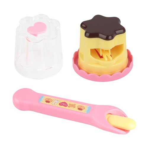 Pudding Pretend Spiele Set - Kleinkinder für Simulations, Rollenspiele, Requisiten, Bildung und Party, Rollen ZubehöR, Pudding Toy, Praktisches Geburtstagsgeschenk, Puppenhaus DIY KüChendekoration von STEFUEWILL17