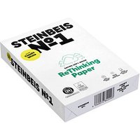 STEINBEIS Recyclingpapier No.1 DIN A4 80 g/qm 500 Blatt von STEINBEIS