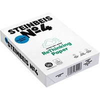 STEINBEIS Recyclingpapier No.4 DIN A4 80 g/qm 500 Blatt von STEINBEIS