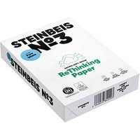 STEINBEIS Recyclingpapier No.3 DIN A4 80 g/qm 500 Blatt von STEINBEIS