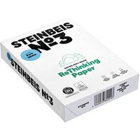 STEINBEIS Recyclingpapier No.3 DIN A4 80 g/qm 500 Blatt STEINBEIS Recyclingpapier No.3 DIN A4 80 g/qm 500 Blatt von STEINBEIS