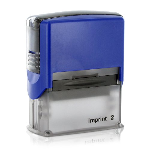Dormy Imprint 2 47x17 mm (Firmenstempel / Adressstempel) mit individueller Stempeltextplatte von STEMPEL-FABRIK