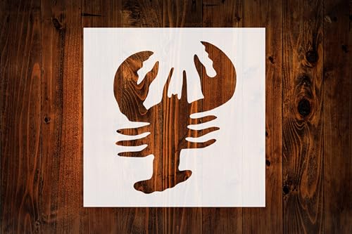 Krebs-Design-Schablone, 10,2 cm, wiederverwendbar, Mylar-Ausschnitt für Kunst, Handwerk und DIY-Projekte Krebs-Design-Schablone, 10,2 cm, wiederverwendbar, Mylar-Ausschnitt für Kunst, Handwerk und DIY-Projekte von STENCILAIR