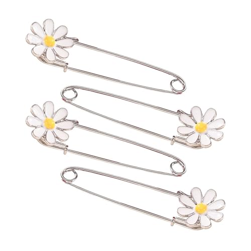 STHOYN Daisy Hosenbund Enger Machen Schnalle Für Jeans & Röcke Hosen Enger Machen Clip Frauen Kleidungsverschluss Kreativer Multifunktions-Waist Knots(Weiß) von STHOYN