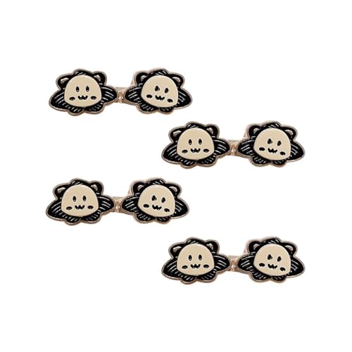 STHOYN Hosenbund Enger Machen Verstellbare Kleidung Hosen Enger Machen Clip Frauen Fixer Vielseitige Waist Knots Kreatives Zubehör(Schwarz) von STHOYN