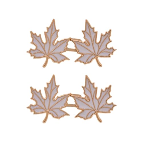 STHOYN Kreative Ahornblatt Hhosenbund Enger Machen Adjustment Hosen Enger Machen Clip Frauen No-Nähen Waist Knots Adjuster Cinching Schnalle(GrüN) von STHOYN