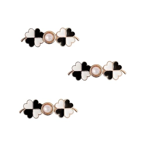 STHOYN Kreative Hosenbund Enger Machen Schnalle Reducer Hosen Enger Machen Clip Frauen Verstellbarer Rock Waist Knots(Gold hearts) von STHOYN