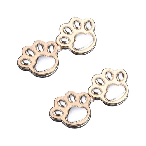 STHOYN Metall Hosenbund Enger Machen Cat Claw Design Frauen Hosen Enger Machen Clip Frauen Verstellbare No-Nähen Waist Knots Gürtel-Adjuster(Glossy Silver*2) von STHOYN