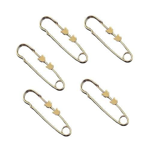 STHOYN Pin Design Hosenbund Enger Machen Kleine Kleidung Zubehör Hosen Clip Frauen Anpassung Schnalle Minimalistische Waist Knots(Bear) von STHOYN