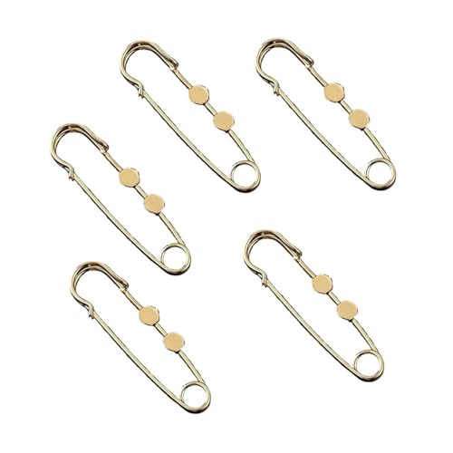 STHOYN Pin Design Hosenbund Enger Machen Kleine Kleidung Zubehör Hosen Clip Frauen Anpassung Schnalle Minimalistische Waist Knots(Hexagon) von STHOYN