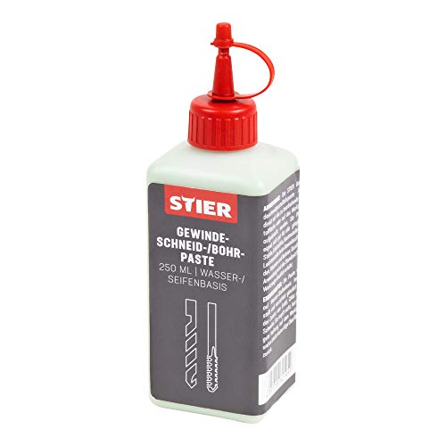 STIER Gewindeschneidpaste Bohrpaste 250 ml Wasser-/ Seifenbasis, Bohröl, Schneidöl STIER Gewindeschneidpaste Bohrpaste 250 ml Wasser-/ Seifenbasis, Bohröl, Schneidöl von STIER
