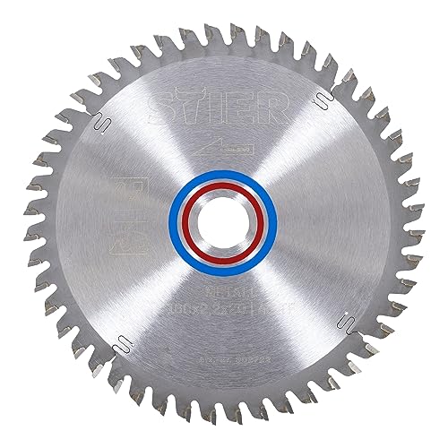 STIER Kreissägeblatt Profi für Metall, 160 x 2,2 x 20 mm, 48 Zähne, ideal für Sandwichplatten mit Schaum- oder Styroporkern und Alu-/Stahlblech bis 2 mm, schneidet Platten bis 160 mm Stärke von STIER