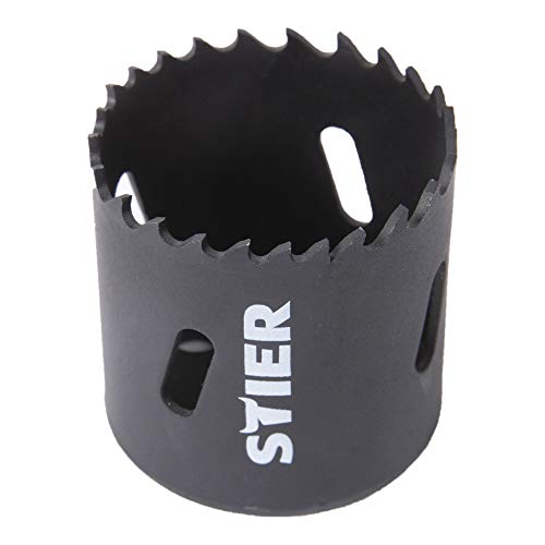 STIER Lochsäge, HSS-Co8 Bimetall, 82 mm, Dosenbohrer, Lochbohrer, HSSE, Bohrkrone 82mm, Lochkreissäge, Steckdosenbohrer, Lochsäge, Kreisschneider, Kreisbohrer STIER Lochsäge, HSS-Co8 Bimetall, 82 mm, Dosenbohrer, Lochbohrer, HSSE, Bohrkrone 82mm, Lochkreissäge, Steckdosenbohrer, Lochsäge, Kreisschneider, Kreisbohrer von STIER