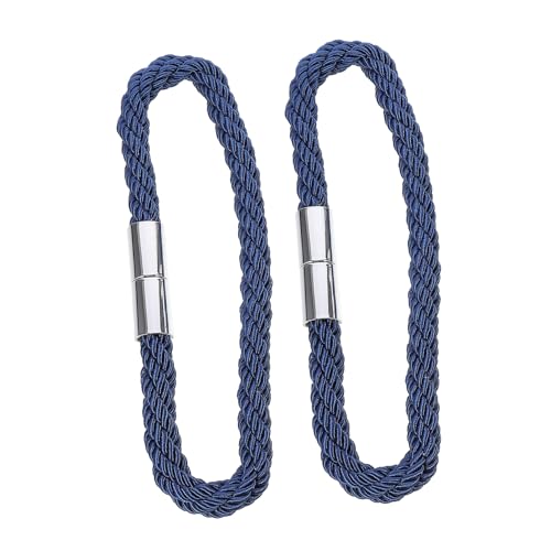 STOBAZA 1 Paar Magnetische Vorhang Raffhalter Vintage Vorhangbänder mit Magnetverschluss Dekorative Gardinenhalter für Schlafzimmer und Wohnzimmer Langlebig und Installieren von STOBAZA