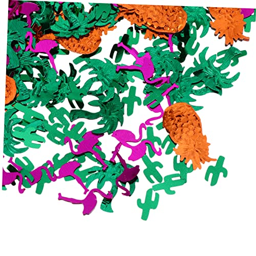 STOBAZA 1 Packung hawaiianisches Konfetti Tischdekoration spaß Party Konfetti Luftballons füllen Ornament Konfetti-Dekor Partytisch Konfetti Kaktus schmücken Requisiten Pailletten PVC von STOBAZA