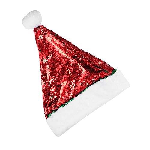 STOBAZA Weihnachtsmütze Mit Glitzer Und Kurzplüsch Shiny Santa Hut Für Festliche Dekoration Perfekte Nikolausmütze Für Weihnachten Und Partys Und STOBAZA Weihnachtsmütze Mit Glitzer Und Kurzplüsch Shiny Santa Hut Für Festliche Dekoration Perfekte Nikolausmütze Für Weihnachten Und Partys Und von STOBAZA