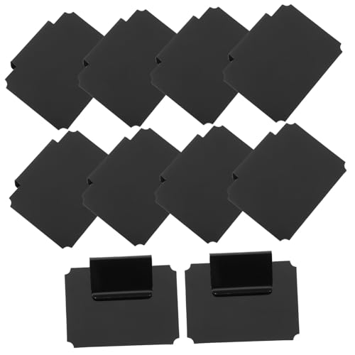 STOBAZA 10 Stück Beschreibbare Kreidetafel Etiketten mit Clips Praktische Beschriftung für Körbe und Preisschilder für Supermärkte und Geschäfte STOBAZA 10 Stück Beschreibbare Kreidetafel Etiketten mit Clips Praktische Beschriftung für Körbe und Preisschilder für Supermärkte und Geschäfte von STOBAZA