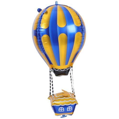 STOBAZA 10 Stück Heißluftballon Folienballons Wiederverwendbare Aluminium Luftballons für Geburtstagsfeiern Hochzeiten und Shower Dekorationen für Festliche Anlässe STOBAZA 10 Stück Heißluftballon Folienballons Wiederverwendbare Aluminium Luftballons für Geburtstagsfeiern Hochzeiten und Shower Dekorationen für Festliche Anlässe von STOBAZA