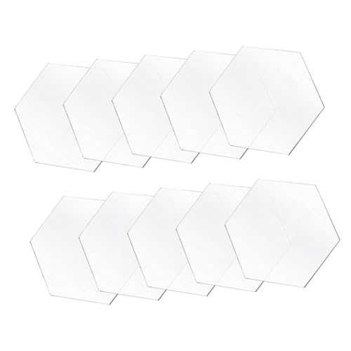 STOBAZA 10 Stück Teiliges Transparente Sechseckige Tischkarten Starke DIY Sitzplatzschilder für Hochzeiten und Bankette Tischdekoration mit Praktischem Reserviert Vermerk STOBAZA 10 Stück Teiliges Transparente Sechseckige Tischkarten Starke DIY Sitzplatzschilder für Hochzeiten und Bankette Tischdekoration mit Praktischem Reserviert Vermerk von STOBAZA