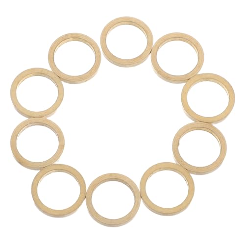 STOBAZA 10 Stück Türscharnierdichtung Diy -tür -hardware Scharnier-hardware Flache Metalldichtungen Reparaturset Für Türscharniere Türschalldämpfer Golden Kupfer STOBAZA 10 Stück Türscharnierdichtung Diy -tür -hardware Scharnier-hardware Flache Metalldichtungen Reparaturset Für Türscharniere Türschalldämpfer Golden Kupfer von STOBAZA