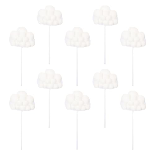 STOBAZA 10 Stück Wolken Kuchendeckel 3D Dessert Picks Süße Cupcake Topper Kuchen Dekoration Baby Dusche Geburtstag Party Dekorationen Lieferungen STOBAZA 10 Stück Wolken Kuchendeckel 3D Dessert Picks Süße Cupcake Topper Kuchen Dekoration Baby Dusche Geburtstag Party Dekorationen Lieferungen von STOBAZA
