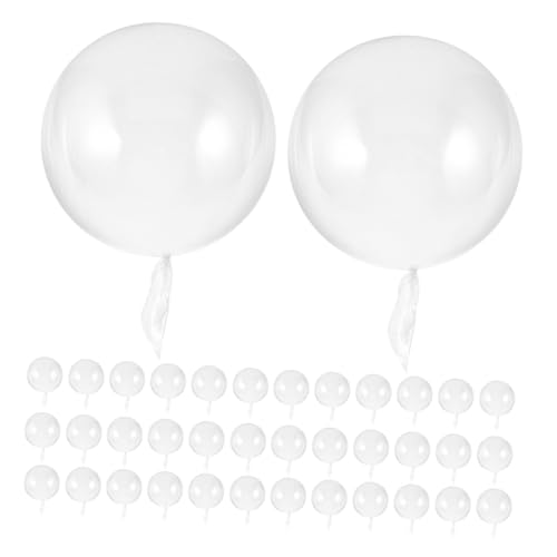 STOBAZA 100 Stück Transparente Große Stuffing Ballons Klare Bubble Balls Durchsichtige Bobo Luftballons für Hochzeit Geburtstag Weihnachtsfeier Vielseitige Partydekoration STOBAZA 100 Stück Transparente Große Stuffing Ballons Klare Bubble Balls Durchsichtige Bobo Luftballons für Hochzeit Geburtstag Weihnachtsfeier Vielseitige Partydekoration von STOBAZA