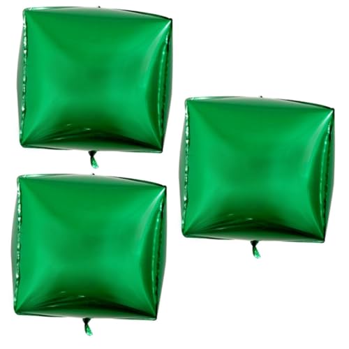 STOBAZA 15 Stück 24 würfel folienballons schwebender Ballon aus Aluminiumfolie aufblasbarer Ballon grüne Luftballons klare Luftballons Zahlenballons Partyzubehör 24-Zoll-Ballons STOBAZA 15 Stück 24 würfel folienballons schwebender Ballon aus Aluminiumfolie aufblasbarer Ballon grüne Luftballons klare Luftballons Zahlenballons Partyzubehör 24-Zoll-Ballons von STOBAZA