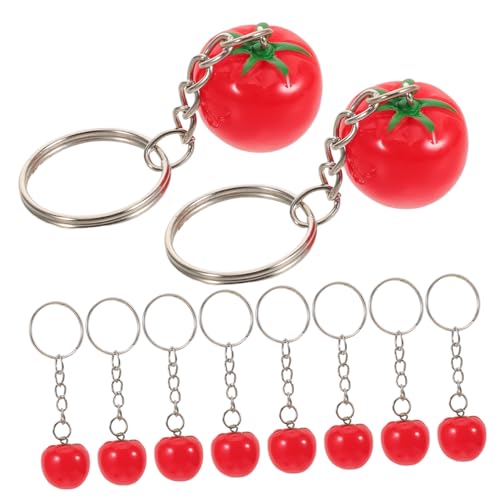 STOBAZA 16 Stück Teiliges Tomaten Schlüsselanhänger Lebensechte Resin Tomatenform Bunte Taschenanhänger Vielseitige Partygeschenke Rucksack und Handtaschendeko Auffälliger Gesprächsstarter STOBAZA 16 Stück Teiliges Tomaten Schlüsselanhänger Lebensechte Resin Tomatenform Bunte Taschenanhänger Vielseitige Partygeschenke Rucksack und Handtaschendeko Auffälliger Gesprächsstarter von STOBAZA