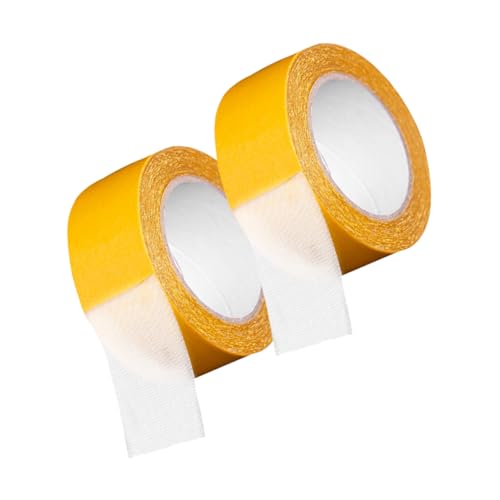 STOBAZA 2 Rollen Doppelseitiges Klebeband Hochbelastbares Montageband für Teppiche Bilder Banner Rückstandslos Ablösbar Stark Haftend für Hochzeiten und Veranstaltungen STOBAZA 2 Rollen Doppelseitiges Klebeband Hochbelastbares Montageband für Teppiche Bilder Banner Rückstandslos Ablösbar Stark Haftend für Hochzeiten und Veranstaltungen von STOBAZA