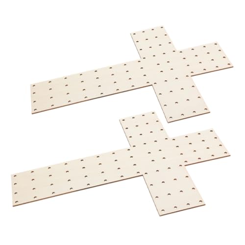 STOBAZA 2 STK. Unbehandelter Holz Kranzrahmen Kruzifix Form Langlebig DIY und Festtagsblumenkranz Personalisierbar für Hochzeit Party und Heimdekoration STOBAZA 2 STK. Unbehandelter Holz Kranzrahmen Kruzifix Form Langlebig DIY und Festtagsblumenkranz Personalisierbar für Hochzeit Party und Heimdekoration von STOBAZA