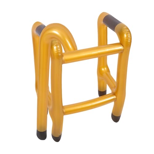 STOBAZA 2 Stück Aufblasbare Gehhilfe und Spazierstock Halloween Kostümaccessoire Teiliges Goldfarbener Aufblasbarer Gehstock und Stütze Leicht Aufzublasen Vielseitig für Karneval Party STOBAZA 2 Stück Aufblasbare Gehhilfe und Spazierstock Halloween Kostümaccessoire Teiliges Goldfarbener Aufblasbarer Gehstock und Stütze Leicht Aufzublasen Vielseitig für Karneval Party von STOBAZA
