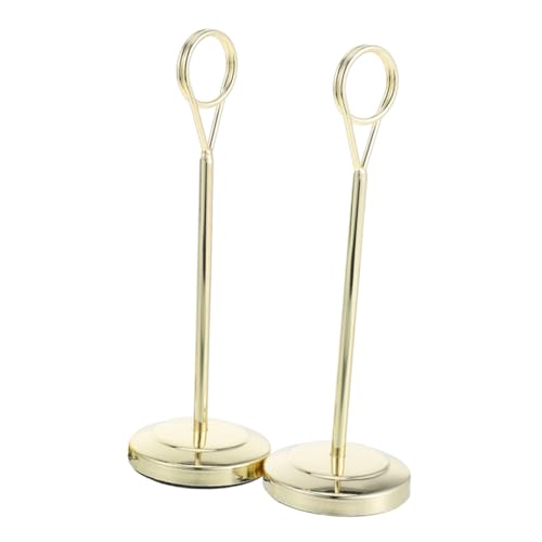 STOBAZA 2 Stücke Tischnummernhalter Edelstahl Tischkartenclip Für Hochzeiten Fotos Lebensmittelschilder Stehen Memo Notizen Restaurants Geburtstage STOBAZA 2 Stücke Tischnummernhalter Edelstahl Tischkartenclip Für Hochzeiten Fotos Lebensmittelschilder Stehen Memo Notizen Restaurants Geburtstage von STOBAZA