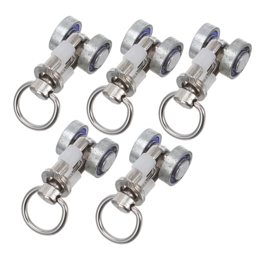 STOBAZA 20 STK Vorhang Zubehör Vorhangschienen biegsamer Vorhang Vorhang-Gleitschiene Fenster rolladen rollladen Schwarze gardinenstange Autohaken Laufrolle für Vorhang Vorhangrolle Metall STOBAZA 20 STK Vorhang Zubehör Vorhangschienen biegsamer Vorhang Vorhang-Gleitschiene Fenster rolladen rollladen Schwarze gardinenstange Autohaken Laufrolle für Vorhang Vorhangrolle Metall von STOBAZA