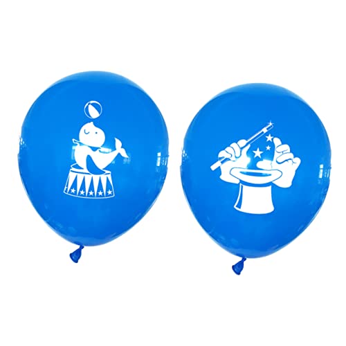 STOBAZA 20 Stück 12 Tierballons Geburtstag Hochzeitsballon Affen-Dekor latex luftballons latex ballons weihnachtsdeko Latexballons für Partydekoration Pailletten-Coffetti-Ballons Ammer rot von STOBAZA