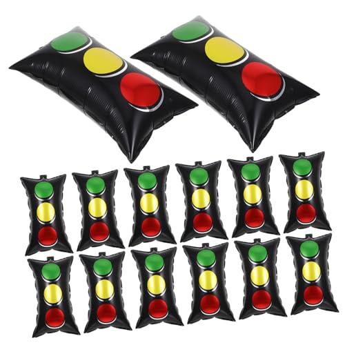 STOBAZA 20 Stück Aluminiumfolie Verkehrsampel Luftballons Rot Gelb Grün für Geburtstag Partydeko Verkehrsicherheit Schule Fahrzeug Thema STOBAZA 20 Stück Aluminiumfolie Verkehrsampel Luftballons Rot Gelb Grün für Geburtstag Partydeko Verkehrsicherheit Schule Fahrzeug Thema von STOBAZA