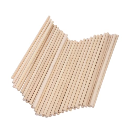 STOBAZA 200 Stück Holzstäbe Natur Rundholzstäbe aus Unbehandeltem für Basteln DIY Kunstprojekte Makramee Eisstiele Nachhaltige Holzleisten zum Bastelbedarf STOBAZA 200 Stück Holzstäbe Natur Rundholzstäbe aus Unbehandeltem für Basteln DIY Kunstprojekte Makramee Eisstiele Nachhaltige Holzleisten zum Bastelbedarf von STOBAZA