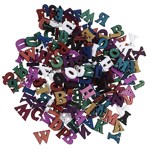 STOBAZA 200 Stück Teiliges Holzbuchstaben zum Basteln Hohe Rustikale Alphabet Deko Vielseitige Wand und Raumdekoration für DIY Handwerk Vintage Holzbuchstaben für Wohn und Jugendzimmer STOBAZA 200 Stück Teiliges Holzbuchstaben zum Basteln Hohe Rustikale Alphabet Deko Vielseitige Wand und Raumdekoration für DIY Handwerk Vintage Holzbuchstaben für Wohn und Jugendzimmer von STOBAZA