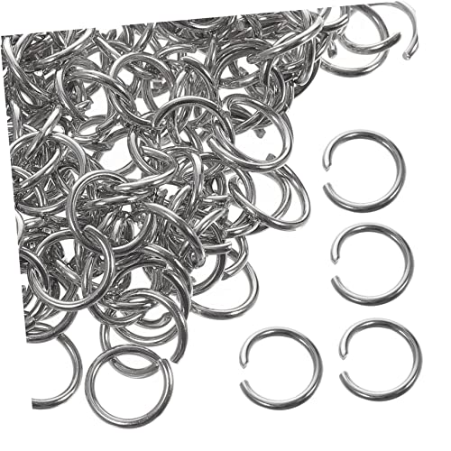 STOBAZA 200Stücke Offene Sprungringe aus Hochwertige Schmuckzubehör für DIY Armbänder Stabile Langlebige für Schmuckherstellung von STOBAZA