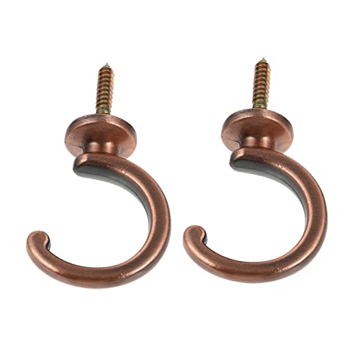 STOBAZA 2St Haken für Vorhangfassaden an der Vorhangwand montierte Raffhalter Gardinenhalter Dekoration Schlafzimmer Wall Hooks Raffhalter für Vorhänge Haken aus Zinklegierung rot STOBAZA 2St Haken für Vorhangfassaden an der Vorhangwand montierte Raffhalter Gardinenhalter Dekoration Schlafzimmer Wall Hooks Raffhalter für Vorhänge Haken aus Zinklegierung rot von STOBAZA