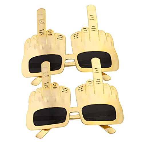 STOBAZA 2Stücke Lustige Mittelfinger Brille Kreative Partybrille für Geburtstagsfeiern Foto Requisiten Witzige Accessoires für Unvergessliche Erinnerungen und Laune STOBAZA 2Stücke Lustige Mittelfinger Brille Kreative Partybrille für Geburtstagsfeiern Foto Requisiten Witzige Accessoires für Unvergessliche Erinnerungen und Laune von STOBAZA
