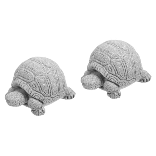 STOBAZA 2st Simulierte Tierornamente Schmücken Miniaturen Wohnkultur Statue Gartenschmuck Schildkrötenfigur Gartenverzierung Tiermodell Haushalt Sandstein Schildkröten-skulptur STOBAZA 2st Simulierte Tierornamente Schmücken Miniaturen Wohnkultur Statue Gartenschmuck Schildkrötenfigur Gartenverzierung Tiermodell Haushalt Sandstein Schildkröten-skulptur von STOBAZA