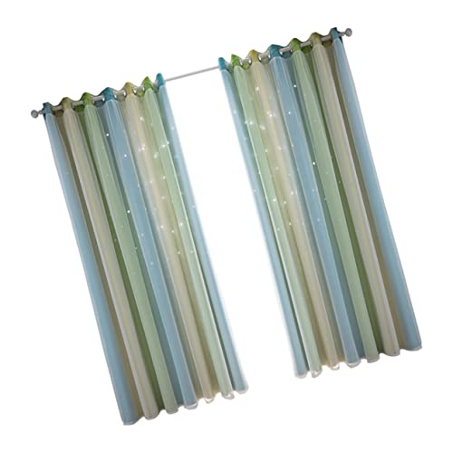 STOBAZA 2stücke Vorhänge Aus Polyesterfasergewebe Und Tüll Doppellagig Mit Hohlem Design Für Schlafzimmer Beschattungsvorhänge Zimmervorhänge Und Umweltfreundlich STOBAZA 2stücke Vorhänge Aus Polyesterfasergewebe Und Tüll Doppellagig Mit Hohlem Design Für Schlafzimmer Beschattungsvorhänge Zimmervorhänge Und Umweltfreundlich von STOBAZA