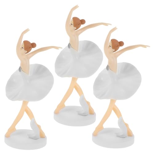STOBAZA 3 Stück Ballett Mädchen Figuren Tortendeko Tanzfigurinen für Geburtstagsfeiern Miniatur Dekorationen für Kuchen Cupcakes und Desserts Tischdekoration für Besondere Anlässe STOBAZA 3 Stück Ballett Mädchen Figuren Tortendeko Tanzfigurinen für Geburtstagsfeiern Miniatur Dekorationen für Kuchen Cupcakes und Desserts Tischdekoration für Besondere Anlässe von STOBAZA