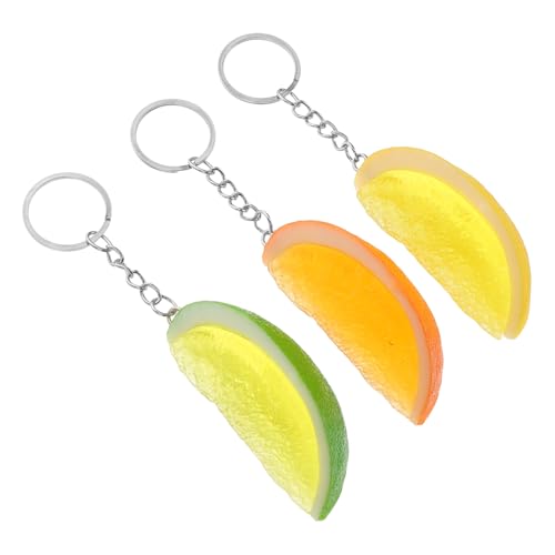 STOBAZA 3 Stück Simulierter Zitronenschlüsselbund simulierter Lebensmittelschlüsselbund Dekorative Schlüsselbund dekoratives künstliches Obst künstliches Obst zur Auslage Obstdekor PVC STOBAZA 3 Stück Simulierter Zitronenschlüsselbund simulierter Lebensmittelschlüsselbund Dekorative Schlüsselbund dekoratives künstliches Obst künstliches Obst zur Auslage Obstdekor PVC von STOBAZA