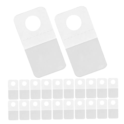 STOBAZA 300 Stück Transparenter Etikettenhaken Hanger -tags Transparente Klebelaschen Zum Aufhängen Hängende Klebestreifen Aufhängelaschen Für Den Einzelhandel Klebstoff Zum Aufhängen Pvc STOBAZA 300 Stück Transparenter Etikettenhaken Hanger -tags Transparente Klebelaschen Zum Aufhängen Hängende Klebestreifen Aufhängelaschen Für Den Einzelhandel Klebstoff Zum Aufhängen Pvc von STOBAZA