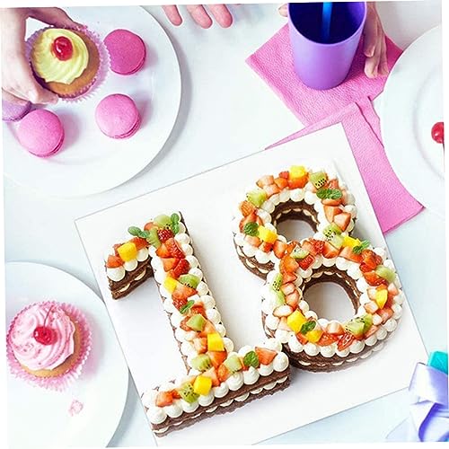 STOBAZA 37 Stück Teiliges Zahl und Buchstaben Schablonen aus Umweltfreundlichem Material Wiederverwendbar für DIY Torten und Kuchendekoration für Geburtstage Hochzeiten und Partys STOBAZA 37 Stück Teiliges Zahl und Buchstaben Schablonen aus Umweltfreundlichem Material Wiederverwendbar für DIY Torten und Kuchendekoration für Geburtstage Hochzeiten und Partys von STOBAZA
