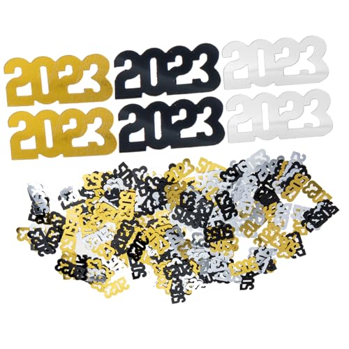 STOBAZA 3Taschen Neujahrsparty Dekoration Tüten Konfetti für Tischstreuer Festliche Tischdeko Partyzubehör für Unvergessliche Feiern Sicher und Langlebig für Neujahrsfeiern STOBAZA 3Taschen Neujahrsparty Dekoration Tüten Konfetti für Tischstreuer Festliche Tischdeko Partyzubehör für Unvergessliche Feiern Sicher und Langlebig für Neujahrsfeiern von STOBAZA